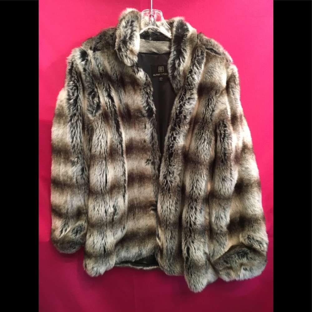 Faux Fur Coat